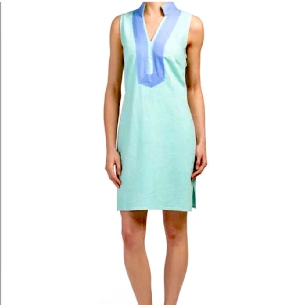NWT Sail to Sable Classic Tunic Dress in cabbage/hydrangea color, new with tags